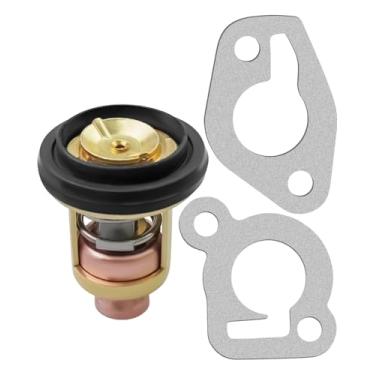 Imagem de Kit de termostato e junta para Mercury Marine 6 8 9,9 15 20 25 HP motores de popa substituir 14586 14586A3 75692A10 75692A11 75692A9 18-43052