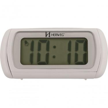 Imagem de Despertador Digital Branco Herweg 291021 Único