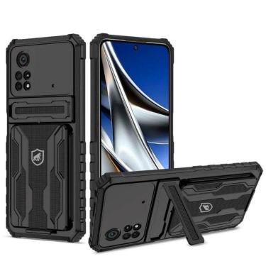 Imagem de Kit Snap Guardian - Clip + Braçadeira + Capa Para Xiaomi Poco X4 Pro 5g - Gshield