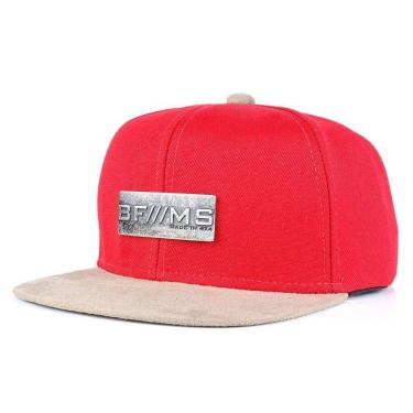 Imagem de Boné Bfms Original Snapback Vermelho Unissex Ajustável