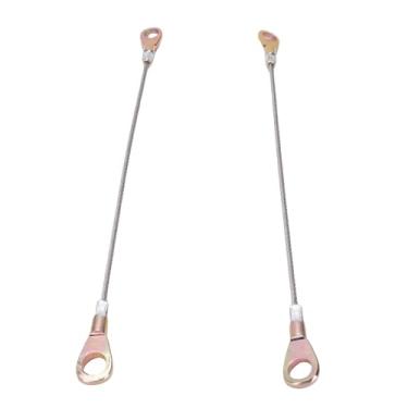 Imagem de 2pcs 10.63in Aço Inoxidável Aço Traseiro Gancho de Cabo Automotivo Substituição do Fio Porta Traseira Automotiva para Mula 3000 3010 3020 Com Instalação Rápida Fácil
