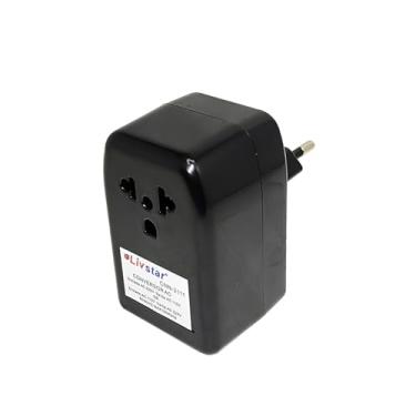 Imagem de Conversor de Voltagem Flex Plus, Para Aparelhos de até 100W, Bivolt 110V/220V, Compacto para Viagens