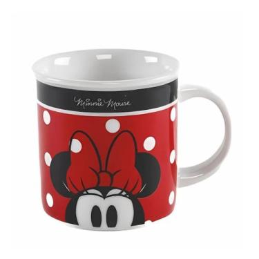 Imagem de Caneca Retrô Roupa Minnie 300ml em Porcelana ST65183 - Ndi