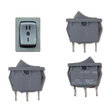 Imagem de Botão Liga/Desliga para Secadores de cabelo TAIFF - 16103 16A - MARGIR