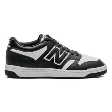 Imagem de Tênis New Balance 480 Low Masculino - Preto/branco - 37