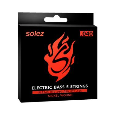 Imagem de Corda Solez P/ Baixo De 5 Cordas Slb540 40/125 - Ec0358