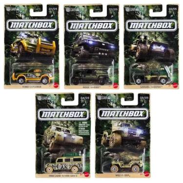 Imagem de Coleção Completa c/ 5 Miniaturas Matchbox Adventure Guides Series - 1/