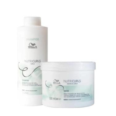 Imagem de Kit Wella Professionals Nutricurls Basics (2 Produtos)