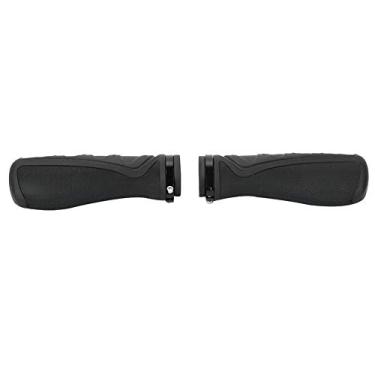 Imagem de Semme Mountain Bike Guitlebar Grips Anti Slip Design Ergonômico Elegante à Prova de Poeira à Prova D'água para Ciclistas de Estrada e Montanha (Preto)