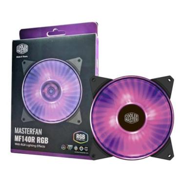 Imagem de Fan para gabinete masterfan mf140r rgb led - 140mm - r4-140r-15pc-r2 -