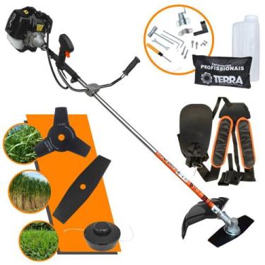 Imagem de Podador de Grama Profissional À Gasolina Terra GRH520 2T 52cc 2,5HP de