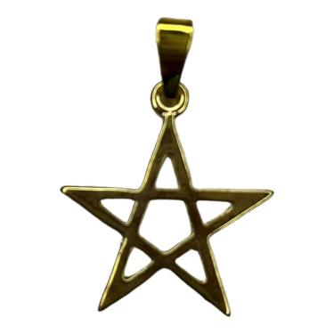 Imagem de Pingente Pentagrama Amuleto Proteção Metal- Escolha o Modelo