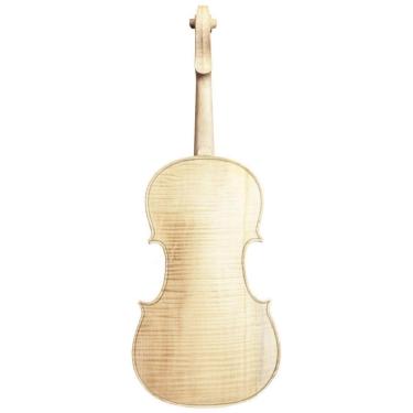Imagem de Violino Artesanal Strad Branco Inacabado 4/4