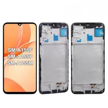 Imagem de Substituição de montagem de digitalizador de tela sensível ao toque para Samsung A15 A155 A155F A156 A156B