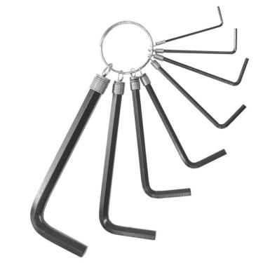 Imagem de Jogo De Chaves Allen 1,5 A 6mm 8 Peças - 5nr - Excellent Jg.chave Allen 1,5 A 6mm 08pcs E 5nr Eda (bnd)