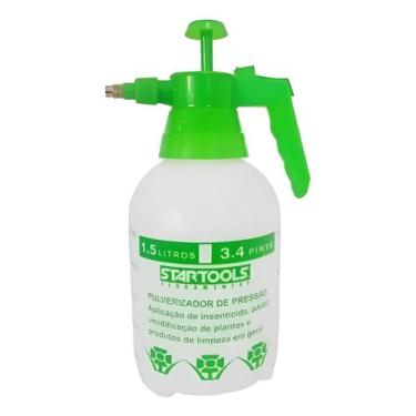 Imagem de Pulverizador Manual Pressão 1.5L Bico Ajustável Jardim - Startools