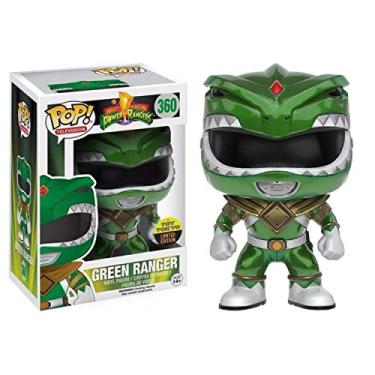 Imagem de Funko - Estatueta Power Rangers - Ranger Verde Metálico NYCC 2016 Pop 10 cm - 0889698114714