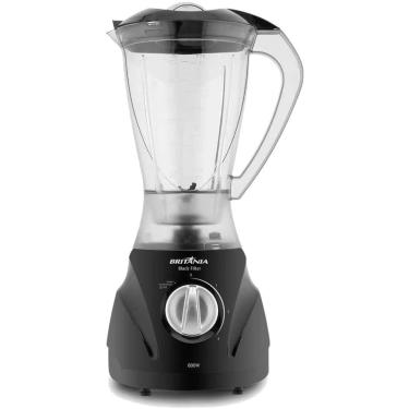 Imagem de Liquidificador Britânia Black 600W 2,1L Preto 220V 3 Velocidades Pulsar Autolimpeza