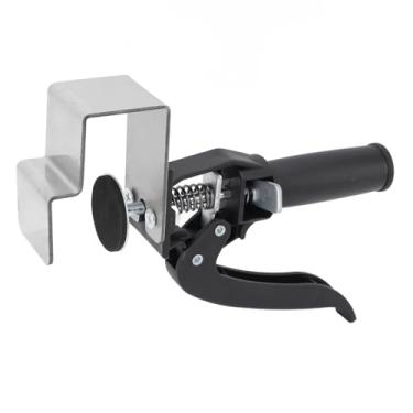 Imagem de Braçadeira de instalação do painel de gaveta tipo prensa gabarito de carpintaria de aço inoxidável para fixação do painel frontal da gaveta e ferramenta de instalação push pull