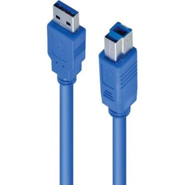 Imagem de CABO USB 3.0 IMPRESSORA SCANNER MULTIFUNCIONAL  AM x BM 2 MT - VINIK