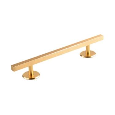 Imagem de Dynwave Corrimão para mini skate de dedo, ideal para treinos em rampas e como lembrancinha criativa para festas. Perfeito para adicionar um toque especial à, Dourado 15cm X 1.2cm