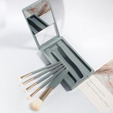 Imagem de Coleção de pincéis de maquiagem, contorno, escultor, base, pó, ferramenta de mistura, caneta, corretivo, conjunto de sombras, modelador de rosto, bronzeador, detalhador, pincel de delineador