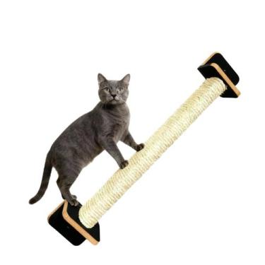 Imagem de Arranhador Para Gatos Passarela 80cm de Parede Horizontal com SISAL 8m