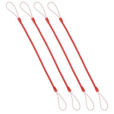 Imagem de Mabor 4 coleiras para canetas, cordão elástico de plástico para canetas sensíveis ao toque, canetas retráteis antiperda para tablet para cordão de bobina de prancheta, acessório de suporte de caneta