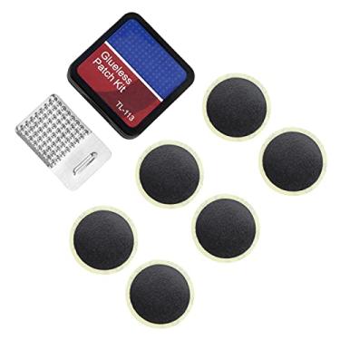 Imagem de KIMISS Remendos de Pneus Sem Cola para Bicicletas de Montanha - Ferramenta de Reparo Sem Cola Fácil de Usar para Reparos Rápidos de Pneus de Bicicletas - Kit de Remendos de de Compacto e Portátil