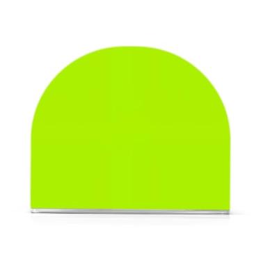 Imagem de Porta-guardanapos simples primavera verde neon para mesa, porta-guardanapos de banheiro, pacote com 2, suporte de acrílico antiderrapante