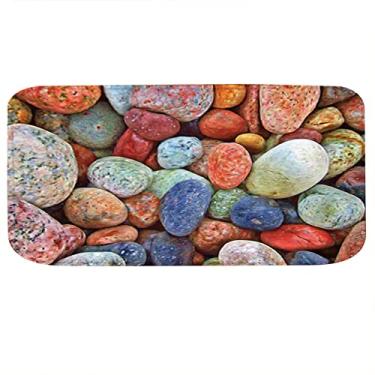 Imagem de Tapetes antiderrapantes Ainoli Tapetes para cadeiras de escritório Tapetes Banheiro Tapete de cozinha (40cm×120cm)