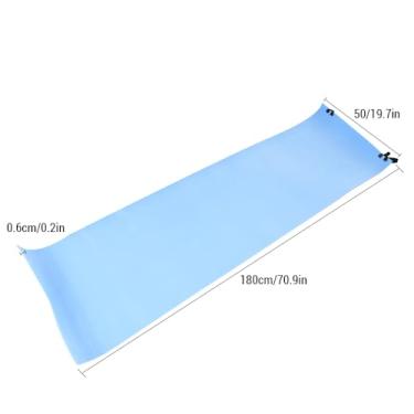 Imagem de Tapetes de dormir de espuma CUOFYUNL para camping Tapete de dormir leve e confortável com textura antiderrapante para caminhadas, piqueniques e atividades ao ar livre Almofada de