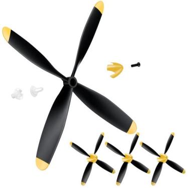 Imagem de Hélices de avião RC de reposição Hollowfly Mustang P51 400mm 3 conjunt