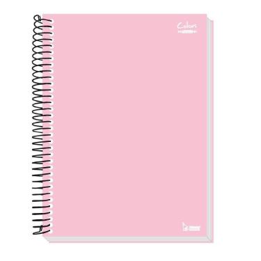 Imagem de Caderno Universitário Tamoio Espiral 96Fls Neutro Rosa 2144
