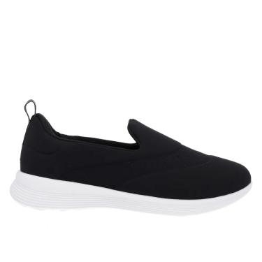 Imagem de Tênis Fem Usaflex Slip On Elastano Preto UC0604001