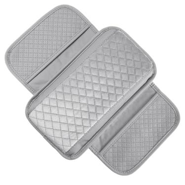 Imagem de Capa de apoio de braço de - almofada de console central com bolso de armazenamento - almofada de apoio de braço, para veículo, caminhão, cadeira, escritório, mulheres, homens