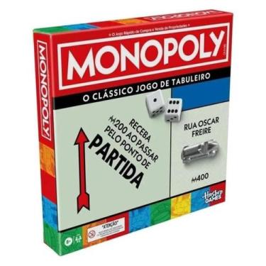 Imagem de Jogo De Tabuleiro Monopoly Clássico Hasbro