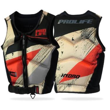 Imagem de Colete Salva-Vidas Hydro Citrus Rev. 2 Sand Red Tamanho Eg - Prolife