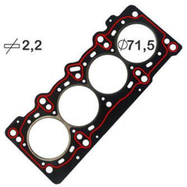 Imagem de Junta do cabeçote Fiat Siena 2002 a 2021 BASTOS 141549PK30