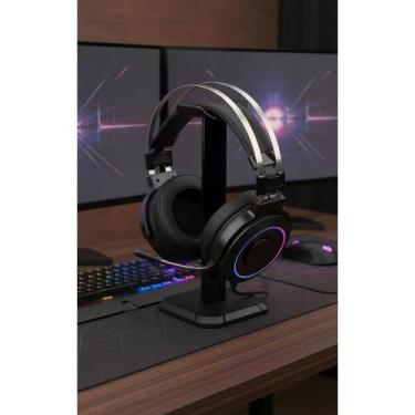 Imagem de Fone Gamer Over Ear RGB 2 H320 Preto - Congratulations Store