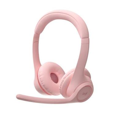 Imagem de Headset Sem Fio Logitech Zone 300 Com Microfone com Cancelamento de Ru