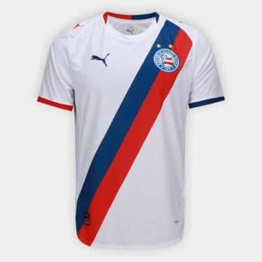 Imagem de Camisa Bahia I 26/27 s/n Jogador Puma Masculina, Branco, M