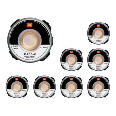 Imagem de 8 Driver Jbl Selenium D200-x 110w Rms D200 Corneta 8 Ohms