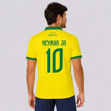 Imagem de Polo Brasil Penta Amarela 10 Neymar Jr - Balboa, EG