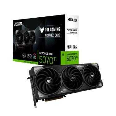 Imagem de Placa de Vídeo Asus TUF-RTX 5070 TI 16G GAMING NVIDIA Geforce, 16GB, G