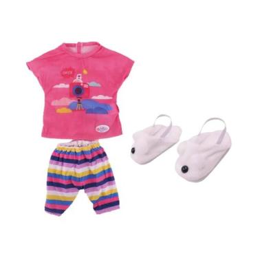 Imagem de Pijamas E Sapatos Para Bonecas De 18 Polegadas, Acessórios De Roupas P