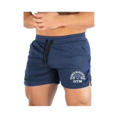 Imagem de Shorts Esportivos Masculinos De Secagem Rápida, Respiráveis E Estampad