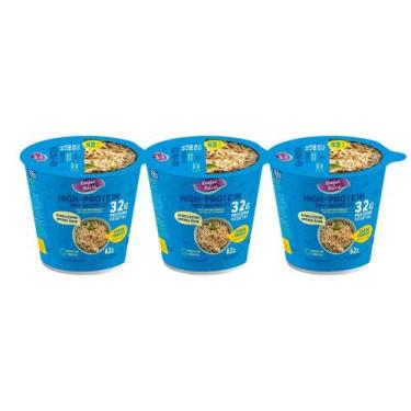 Imagem de Kit Macarrão Instantâneo De Konjac 32g Proteína Cup Dry-Noodles Sabor 