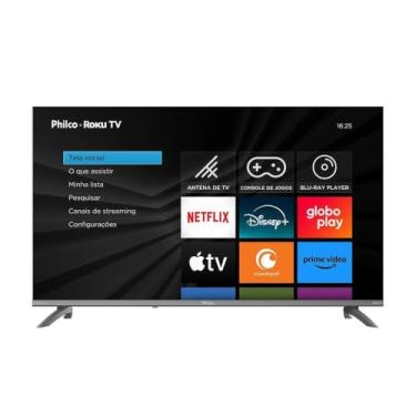 Imagem de Smart TV 43" Philco Roku TV HDR10 Dolby Áudio