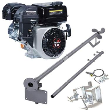 Imagem de Motor Barco 7hp Bote 4t Toyama + Rabeta 2.20mt
